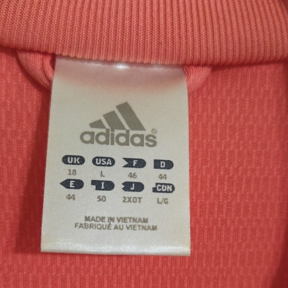 Adidas Women's Coral Bomber Jacket with Black Accents - Picture 2 of 7